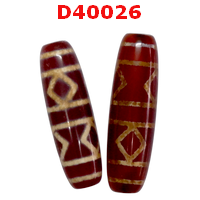 D40026 : หินดีซีไอ ลายวัชระ(คทาทอง) 