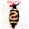 DS1231 : หินDZI ลายตะขอ