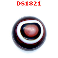 DS1821 : หิน DZI ตาแพะลายธรรมชาติ