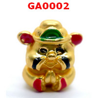 GA0002 : ไฉ่ซิงเอี๊ย โลหะสีทอง