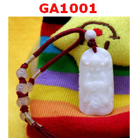 GA1001 : สร้อยคอไฉ่ซิงเอี๊ยหินขาว
