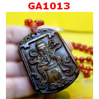 GA1013 : สร้อยคอไฉ่ซิงเอี๊ย สร้อยหินคาร์เนเลียน