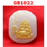 GB1022 : จี้หยกขาวรูปพระสังกัจจายน์