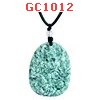 GC1012 : สร้อยคอ เจ้าแม่กวนอิม หินสีขาวเขียว