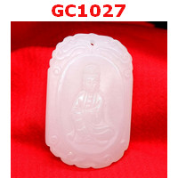 GC1027 : จี้หยกขาวรูปเจ้าแม่กวนอิม