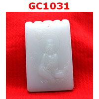 GC1031 : จี้หยกขาวรูปเจ้าแม่กวนอิม