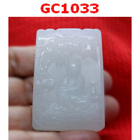 GC1033 : จี้หยกขาวรูปเจ้าแม่กวนอิม