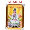 GC6004 : ภาพเจ้าแม่กวนอิมสามมิติพร้อมกรอบ