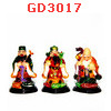 GD3017 : ฮกลกซิ่วเรซิ่น 5 สี