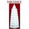 MB2003 : เจดีย์ 9 ชั้น หยกขาว 