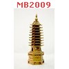 MB2009 : เจดีย์ 9 ชั้น ทองเหลือง