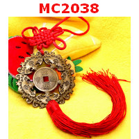 MC2038 : เหรียญจีน ค้างคาว 5 ตัวแบบแขวน