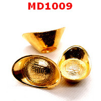 MD1009 : ก้อนทองโลหะชุบทอง ชุด 3 ก้อน