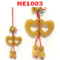 ME1003 : หัวใจคู่หยกเหลือง  แขวนมือถือ