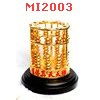 MI2003 : ลูกคิดจีน ทองเหลืองชุบทอง