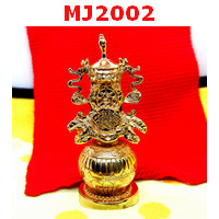 MJ2002 : สัญลักษณ์มงคล 8 อย่าง ทองเหลืองชุบทอง
