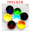 MM1028 : ลูกแก้วใส สีต่างๆ (40mm)(W)