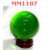 MM1107 : ลูกแก้วใสสีเขียว (50mm)(W)