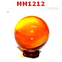 ลูกแก้วใส สีส้ม (60mm) ลูกแก้วใส สีส้ม
เสริมฮวงจุ้ย เสริมโชคลาภ