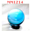 MM1214 : ลูกแก้วใส สีฟ้า (60mm)