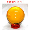 MM2012 : ลูกแก้วใส สีส้ม (110mm)
