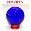 MM2015 : ลูกแก้วใส สีน้ำเงิน (110mm)