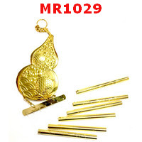 MR1029 : โมบายน้ำเต้า6หลอด ทองเหลือง