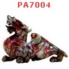PA7004 : ปี่เซียะคู่ตั้งโต๊ะ เนื้อหินหยก