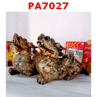 PA7027 : ปี่เซียะหิน คู่ใหญ่ตั้งโต๊ะ