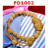 PD1002 : สร้อยข้อมือปี่เซียะหยกเหลือง