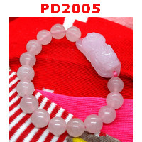 PD2005 : สร้อยข้อมือปี่เซียะสีชมพู