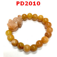 PD2010 : สร้อยข้อมือปี่เซียะหยกน้ำผึ้ง