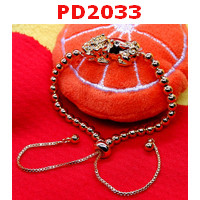 PD2033 : สร้อยข้อมือปี่เซียะทอง+สร้อยทอง