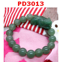 PD3013 : สร้อยข้อมือปี่เซียะหยกเขียว