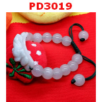 PD3019 : สร้อยข้อมือปี่เซียะหยกสีขาว