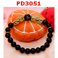 PD3051 : สร้อยข้อมือปี่เซียะทองคู่