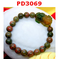 PD3069 : สร้อยข้อมือปี่เซียะหิน 3 สี