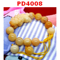 PD4008 : สร้อยข้อมือปี่เซียะหยกเหลือง