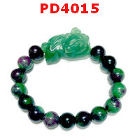 PD4015 : สร้อยข้อมือปี่เซียะหยกเขียว ซอยไซ้ท์
