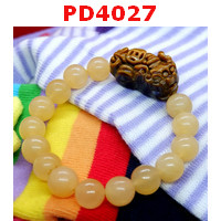 PD4027 : สร้อยข้อมือปี่เซียะไทเกอร์อาย+แคลไซ้ท์