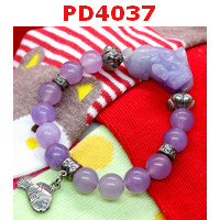 PD4037 : สร้อยข้อมือปี่เซียะสีม่วง