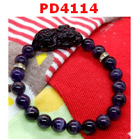 PD4114 : สร้อยข้อมือปี่เซียะหินอะเมทิสต์