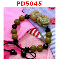 PD5045 : สร้อยข้อมือปี่เซียะหยกเขียวมะนาว
