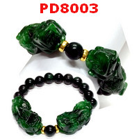 PD8003 : สร้อยข้อมือปี่เซียะหยกจักรพรรดิคู่