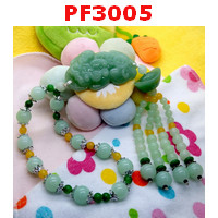 PF3005 : สร้อยแขวนปี่เซียะหยกเขียว