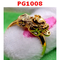 PG1008 : แหวนปี่เซียะสีทอง