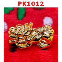PK1012 : ปี่เซียะโลหะชุบทอง
