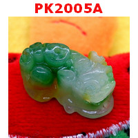 PK2005A : ปี่เซียะหยกขาวเขียวเหลือง เดี่ยว