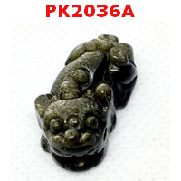 PK2036A : ปี่เซียะหินโกลเด้นอ๊อบซิเดียน เดี่ยว