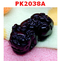 PK2038A : ปี่เซียะหินอ๊อบซิเดียน เดี่ยว